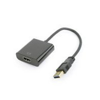 GEMBIRD Adaptado USB a HDMI Negro