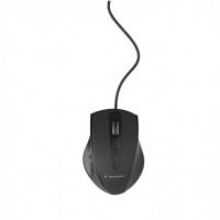 GEMBIRD Raton Optico Cableado USB Negro MUS-4B-02
