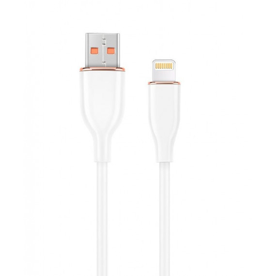 GEMBIRD Cable USB a Lightning 1,5M Blanco Silicona