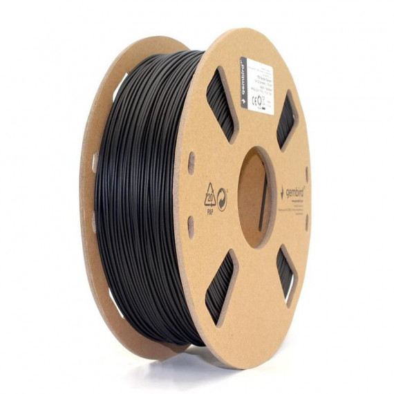 GEMBIRD Filamento Flexible  Tpe Negro 1.75MM 1 Kg
