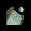 WINKLE Filamento Multicolor Azul-amarillo Pla- Silk 1.75MM 1 Kg