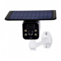 Cámara Ip Solar CAMVIEW Tipo Bullet 2MP 4G con Lente 2.8MM