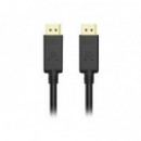 Cable Nilox DP 1.2 4K M/M 3m Negro (NXDP-1.2-3)