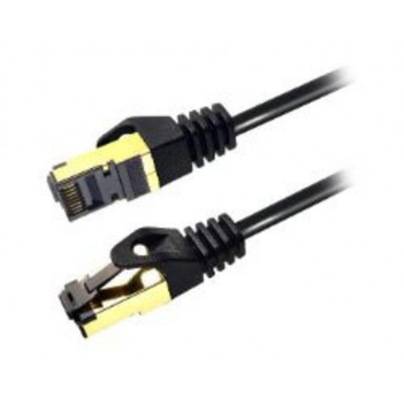 Cable Nilox Categoría 7 UTP RJ45/RJ45 Ethernet 3m Negro (NXECAT7UTP-3)