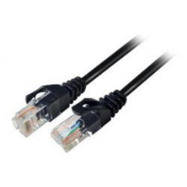 Cable Nilox Cat.6 UTP RJ45/RJ45 Ethernet 5m Negro (NXECAT6UTP-5)