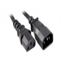 Cable de Alimentación NILOX Ac 10A 250V con Toma de Tierra 2M Negro (NXIECC13-M/F-2)
