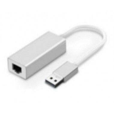 Adaptador Nilox USB-A a RJ45 Blanco (NXADAPUSBARJ45)