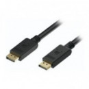 Cable Nilox DP 1.4 4K M/M 2m Negro (NXDP-1.4-2R)