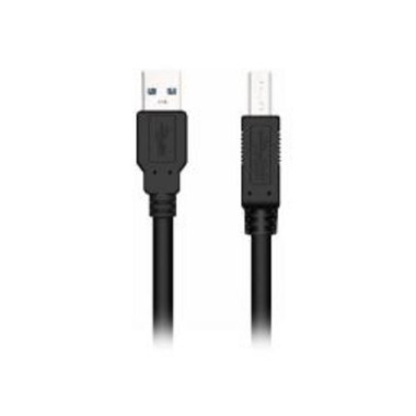 Cable Alargador Nilox USB-A 3.0 a USB-B 3.0 1.8m Negro (NXUSB3-AB-2)