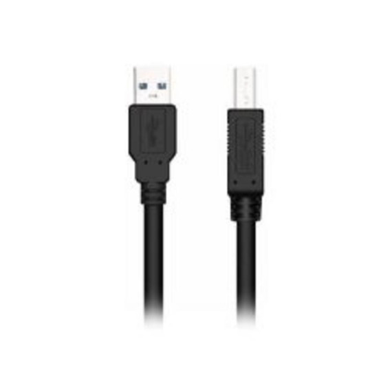 Cable Alargador Nilox USB-A 3.0 a USB-B 3.0 1.8m Negro (NXUSB3-AB-2)