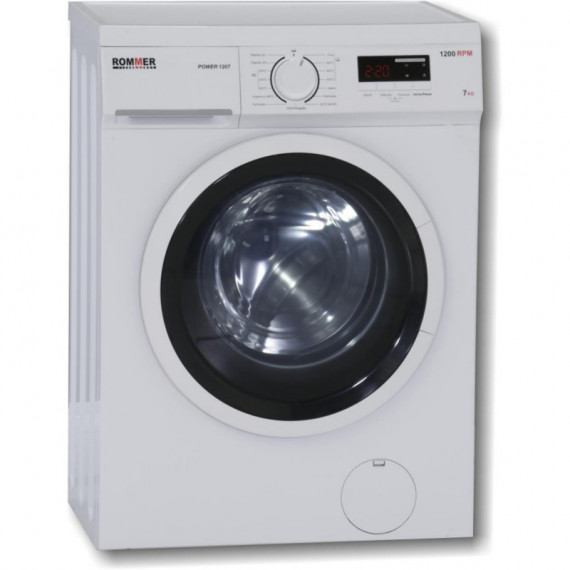 Rommer Power 1207 Lavadora Carga Frontal  7kg