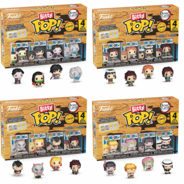 FUNKO Bitty Pop Pack 4 Guardianes de la Noche