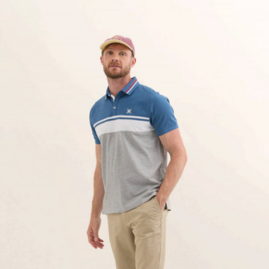 LIFESTYLE POLO STRIPES NAVY