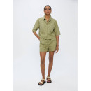 TWILL JACQUARD BERMUDA SHORTS WITH LOGO