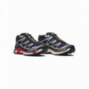 Calzado Zapatillas SALOMON XT-6 Maritime Blue Black Fiery Red