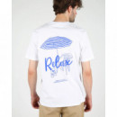 Camisetas Hombre Camiseta WEMOTO Parasol White