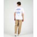 Camisetas Hombre Camiseta WEMOTO Parasol White