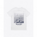 Camisetas Hombre Camiseta WEMOTO Marina White