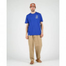 Camisetas Hombre Camiseta WEMOTO Pinca Royal Blue