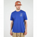 Camisetas Hombre Camiseta WEMOTO Pinca Royal Blue