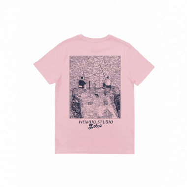 Camisetas Hombre Camiseta WEMOTO Fratelli Cotton Pink