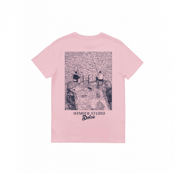 Camisetas Hombre Camiseta WEMOTO Fratelli Cotton Pink