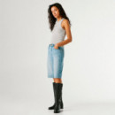 Bermuda denim fit relaxed