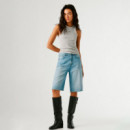 Bermuda denim fit relaxed