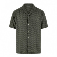 Camisa con Logo Impreso  GUESS