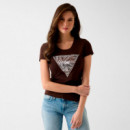 Camiseta con logo de triángulo