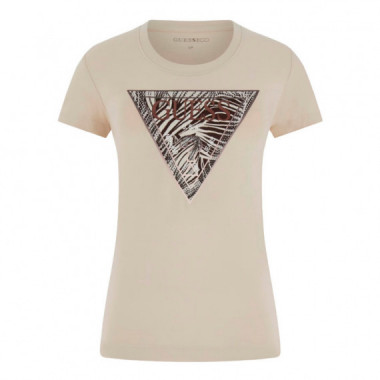 Camiseta con logo de tri&aacute;ngulo