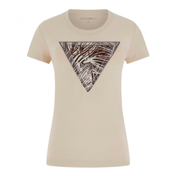 Camiseta con logo de triángulo