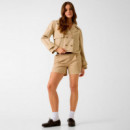 Pantalón corto modelo chino