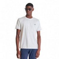 Camiseta Regular Fit de Punto de Algodón con Logotipo  ANTONY MORATO