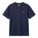 CAMISETA REGULAR FIT DE PUNTO DE ALGODÓN CON LOGOTIPO