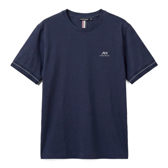 CAMISETA REGULAR FIT DE PUNTO DE ALGODÓN CON LOGOTIPO