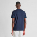 CAMISETA REGULAR FIT DE PUNTO DE ALGODÓN CON LOGOTIPO