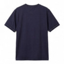 CAMISETA REGULAR FIT DE PUNTO DE ALGODÓN CON LOGOTIPO