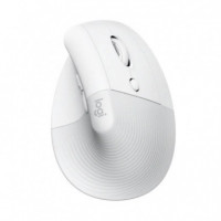 LOGITECH Raton Inalambrico Vertical Lift 4000 Dpi Blanco