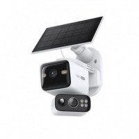 TAPO Camara de Seguridad con Doble Lente 360º con Panel Solar