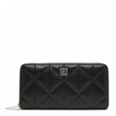 CARTERA QUILTED LONG ZIP AROUND
