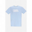 KARL LAGERFELD - T-SHIRT CREWNECK - 600 - 755780561235/600