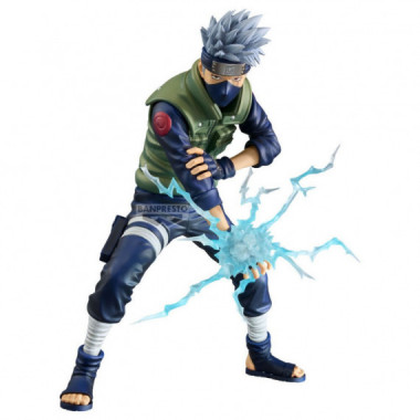 Figura Kakashi Hatake Grandista Naruto Shippuden 23CM  BANPRESTO