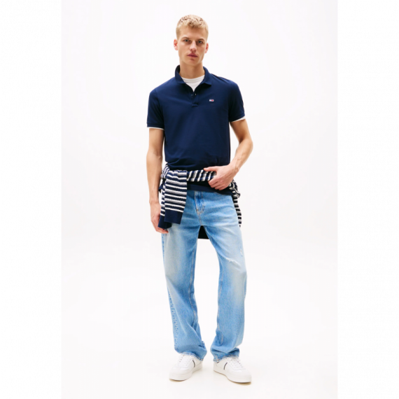 Polo Tommy Jeans Azul Marino