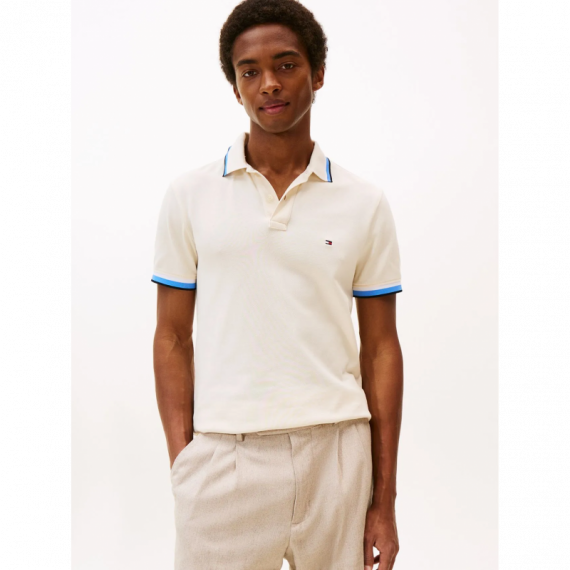 Polo Tommy Hilfiger Crema