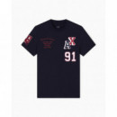Camiseta Armani Navy