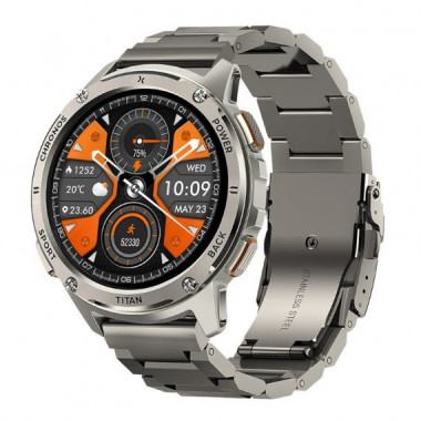 Smartwatch Reloj MAXCOM FW110 IP69K Titan Cronos Silver