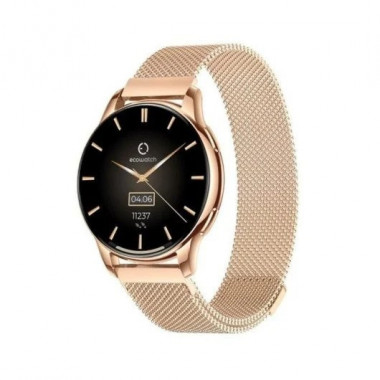 Smartwatch Reloj MAXCOM Ecowatch EW03 Gold