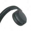 AURICULARES + MICROFONO SONY WH-CH520 BLUETOOTH 5.2 BLACK