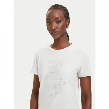ROMY SS CN T-SHIRT WHITE PEAKS